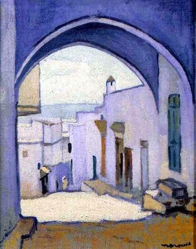 La citadelle &agrave; Tanger - Albert Marquet