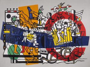 La Grande Parade - 1954 -Huile sur toile � 299,1 &times; 400,1 cm � Solomon R. Guggenheim Museum, New York.