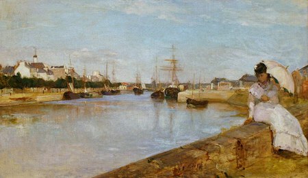 Le Port de Lorient - 1869 - National Gallery - Washington