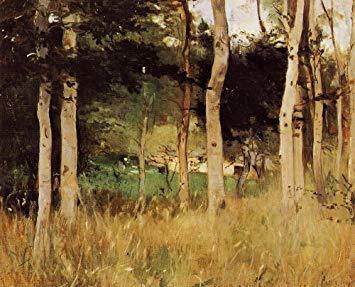 Chaumi&egrave;re en Normandie - 1865 - Mus&eacute;e d'Orsay