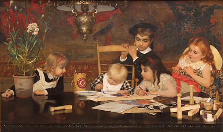 Le Ma&icirc;tre Peintre - 1877 - Verhas Jan