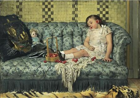 La sieste - Coll Priv&eacute;e - Jan Verhas