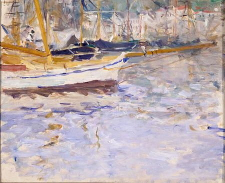 Le port de Nice - 1881- Mus&eacute;e d'Art de Dallas