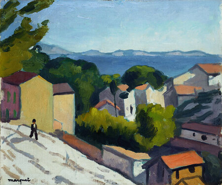 La route de l'Estaque - Albert Marquet