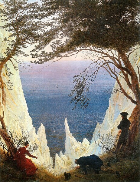 LES BLANCHES FALAISES DE R&Uuml;GEN Friedrich
