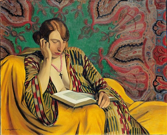 La liseuse -F&eacute;lix Vallotton