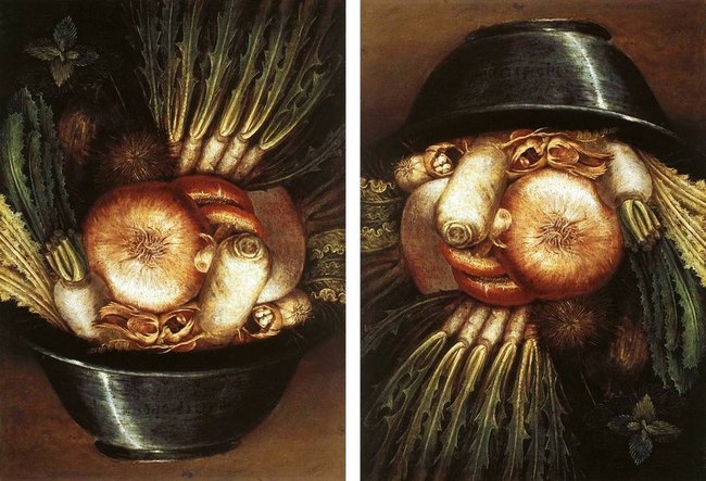 Le jardinier - Arcimboldo