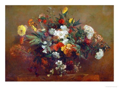 Fleurs - Eug&egrave;ne Delacroix