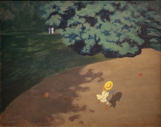 Le ballon - F&eacute;lix Vallotton