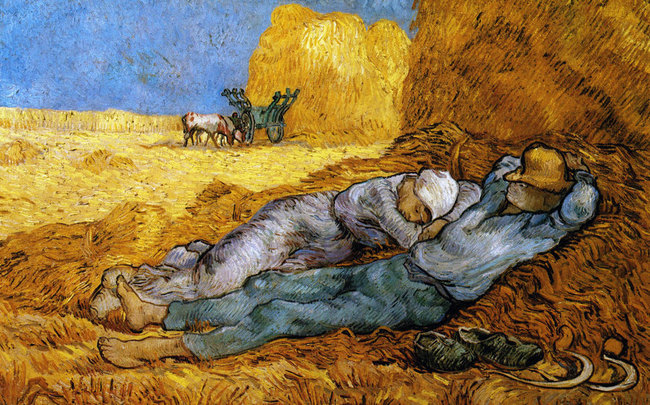 La M&eacute;ridienne ou sieste -Vincent VAN GOGH