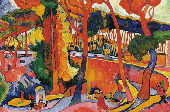 L'estaque - Andr&eacute; Derain