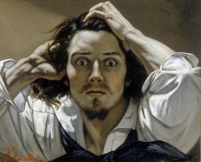 le d&eacute;sesp&eacute;r&eacute; - Courbet