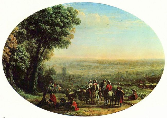 Le si&egrave;ge de la Rochelle - GELL&Eacute;E DIT LE LORRAIN CLAUDE