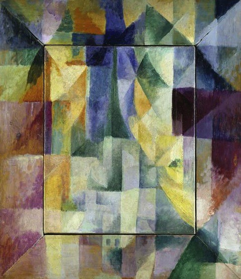 Les fen&ecirc;tres simultan&eacute;es sur la ville - 1912 - Robert Delaunay