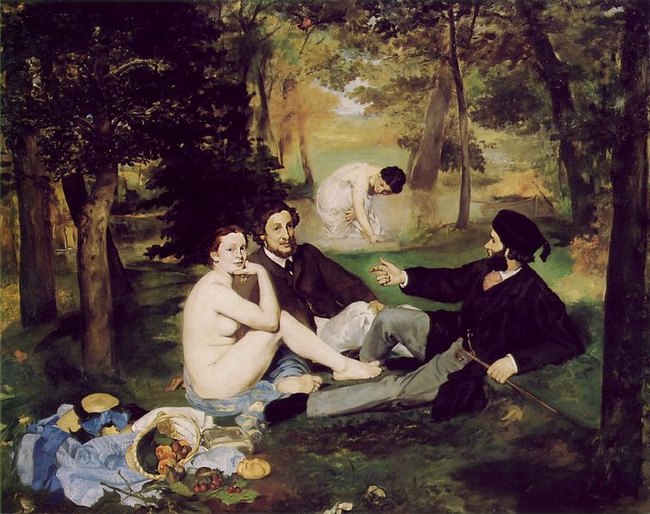 D&eacute;jeuner sur l'herbe - Edouard Manet