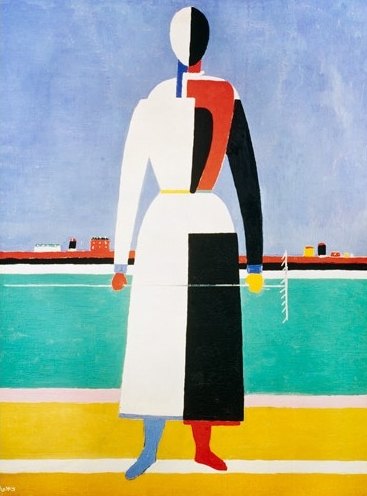 Femme avec un rateau - Casimir Mal&eacute;vitch
