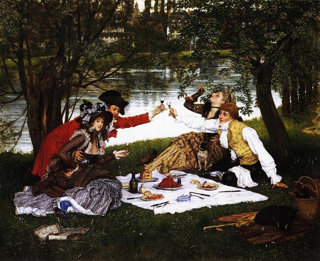 La partie carr&eacute;e - Tissot James Jacques