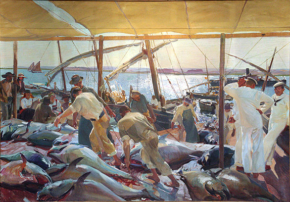 P&ecirc;che au thon Ayamonte -Joaquin Sorolla