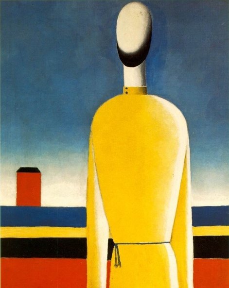 Figure &agrave; la tunique jaune - Mal&eacute;vitch Casimir