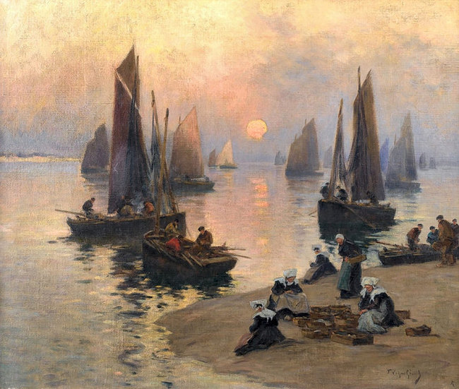Le retour de la p&ecirc;che - LEGOUT-GERARD Fernand