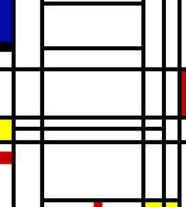 Composition n&deg;10 - Piet Mondrian