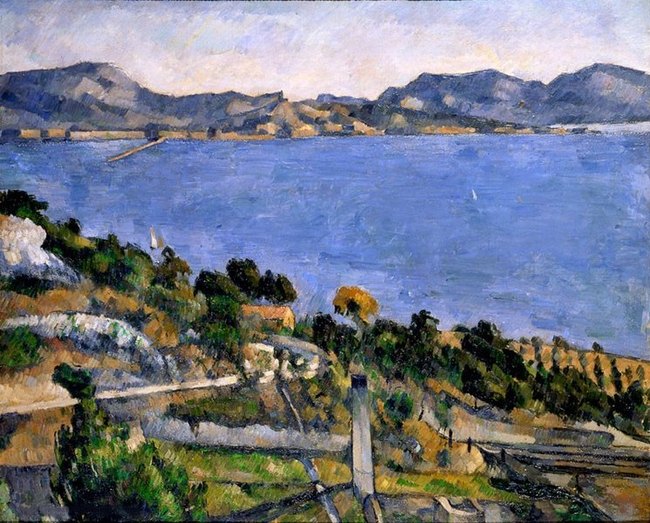 l'estaque - C&eacute;zanne