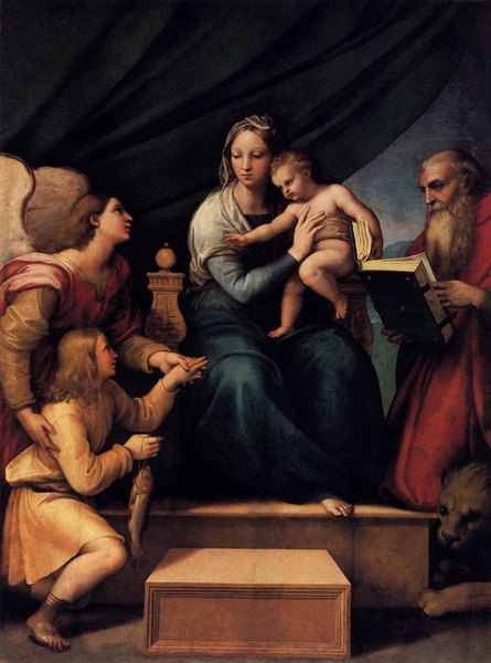 Vierge au poisson  - Rapha&euml;l