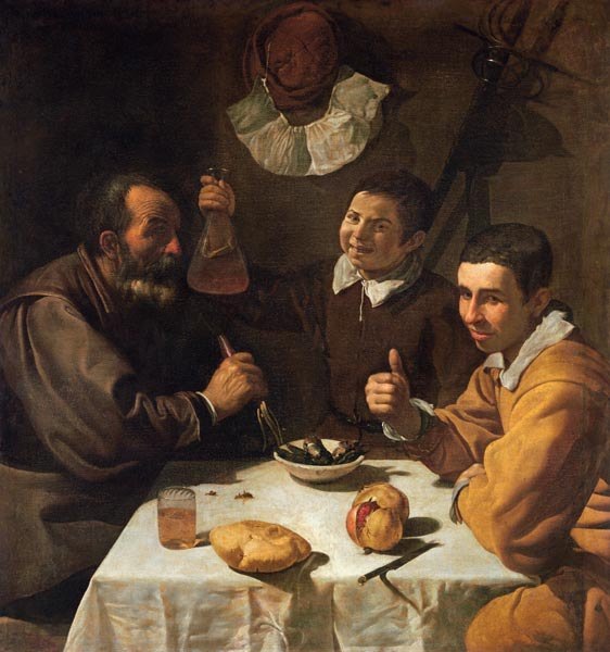 Le d&eacute;jeuner -Diego Velasquez