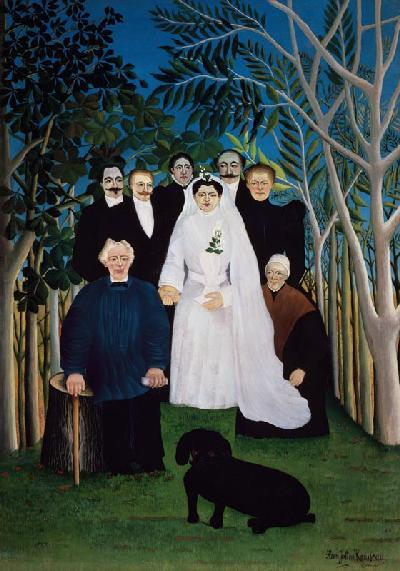 Un mariage &agrave; la campagne - Henri Rousseau