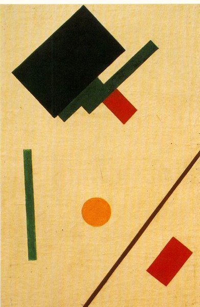 Composition supr&eacute;matiste - Casimir Mal&eacute;vitch