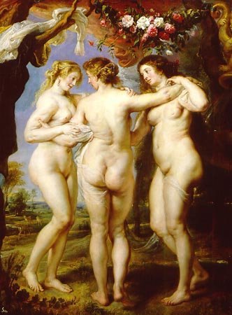 Les 3 gr&acirc;ces - Pierre Paul Rubens