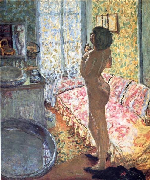 Mod&egrave;le en contre-jour - Pierre Bonnard
