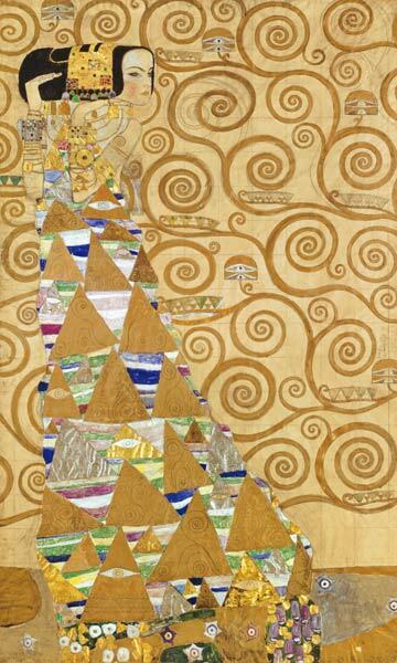 L'attente - Gustav Klimt