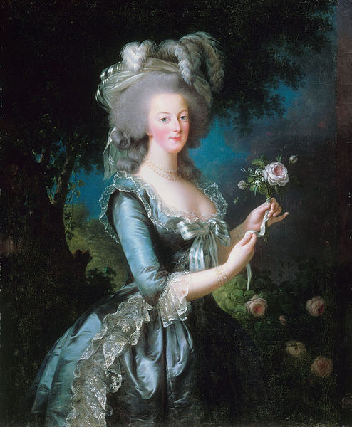 Marie Antoinette dis " &agrave; la Rose "