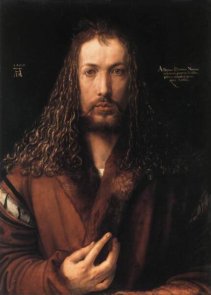 Autoportrait &agrave; 28 ans - D&uuml;rer Albrecht