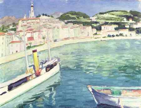 Port de Menton - Albert Marquet