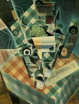 La nappe bien mise - Juan Gris