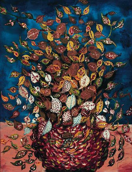 Le Bouquet de feuilles -S&eacute;raphine de Senlis