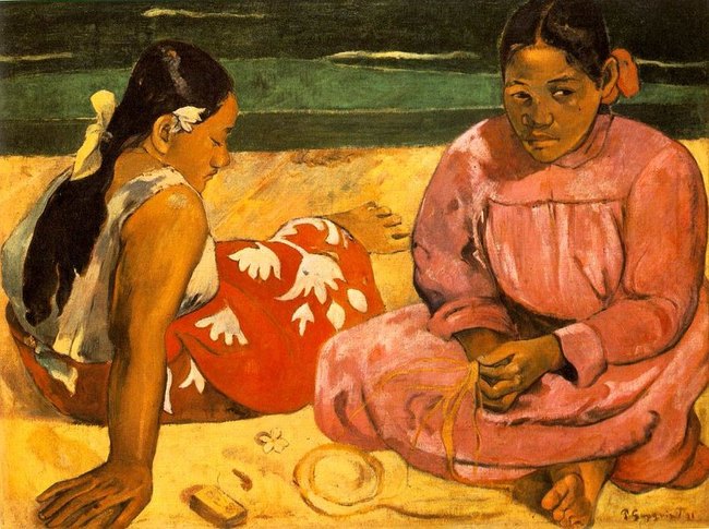 femmes de tahiti -gauguin