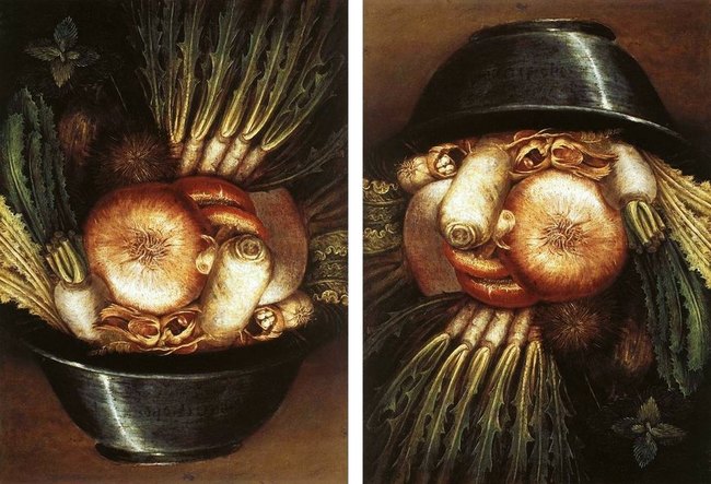 Le jardinier - Arcimboldo