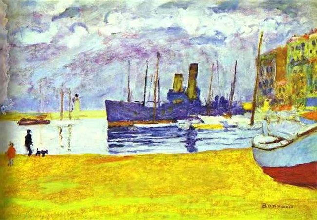 Port de Cannes - Pierre Bonnard