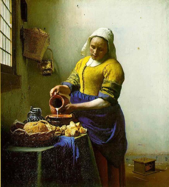 la laiti&egrave;re -Vermeer