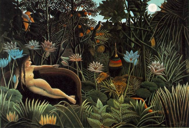 Le r&ecirc;ve - Henri Rousseau