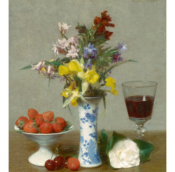 Nature morte dite de fiancailles - Fantin Latour