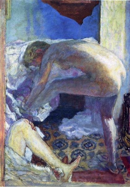 Le grand nu bleu - Pierre Bonnard