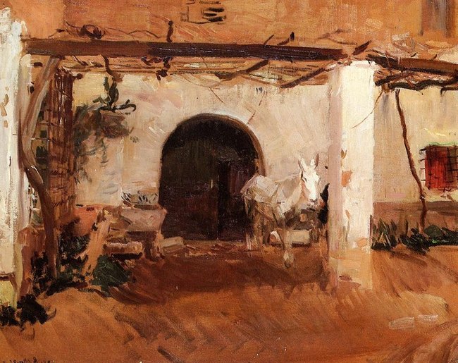 Casa de Huerta - Joaquin Sorolla