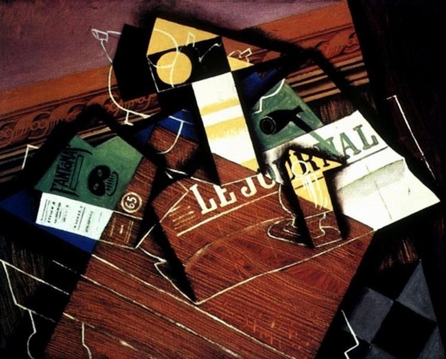 Nature morte (fantomas) Juan Gris