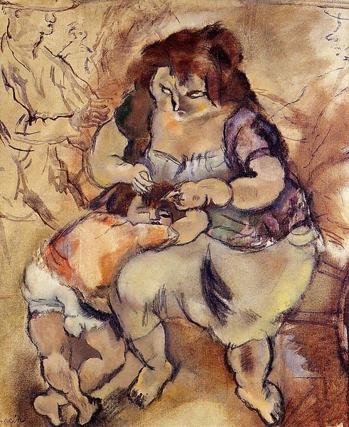 Toilette - Jules Pascin