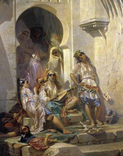 Femmes d'alger - Giraud