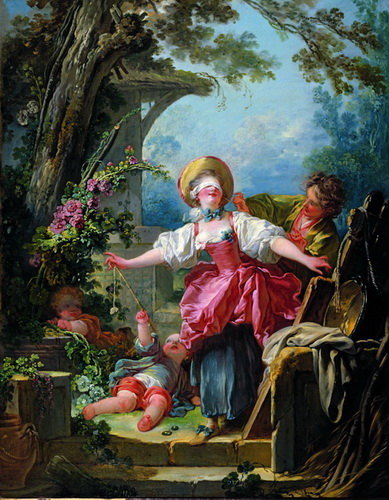 Le  colin-maillard - Fragonard